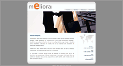 Desktop Screenshot of meliora.si